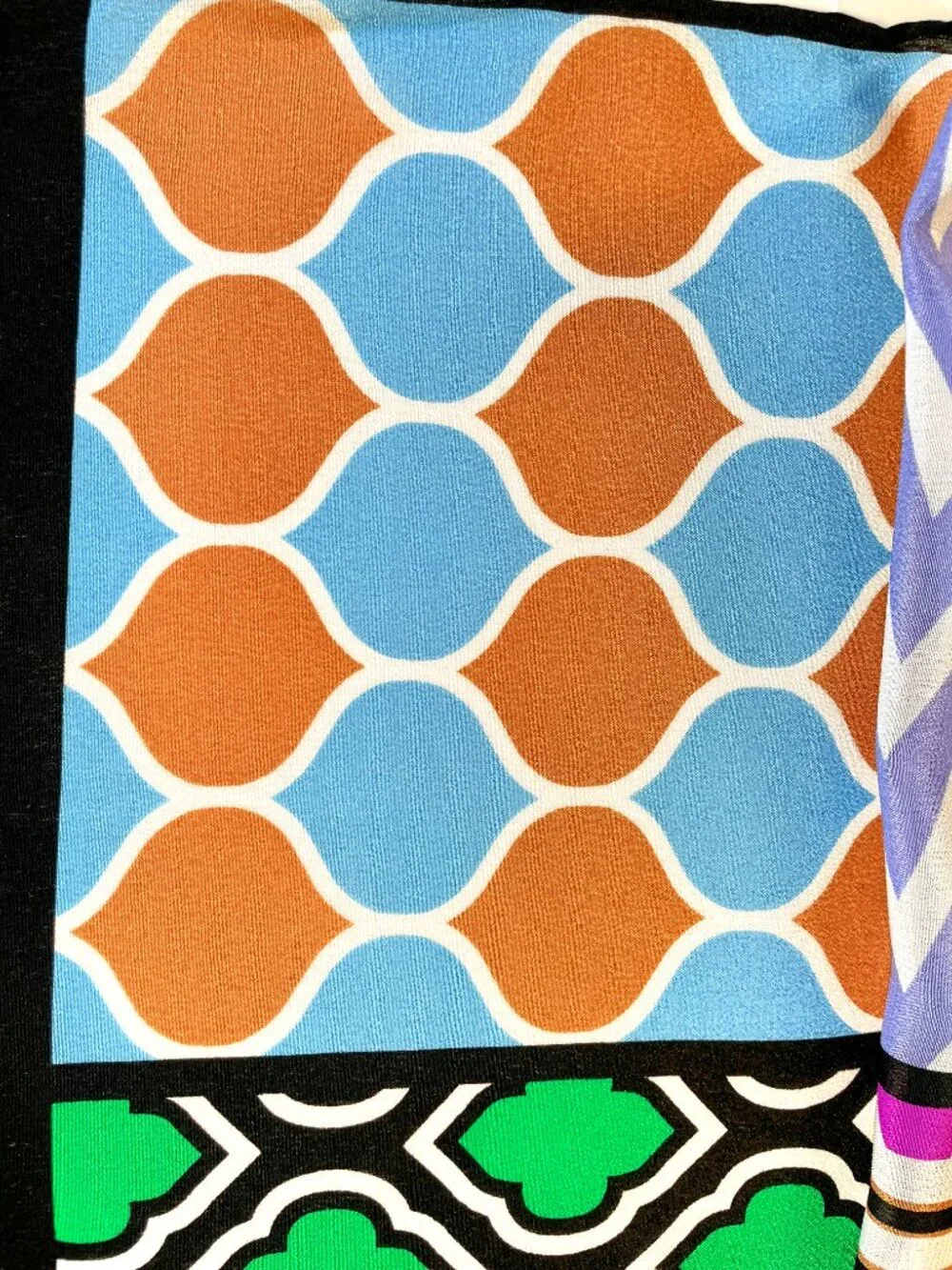 NWT Carlisle Silk Scarf Fabric of Hope Collection